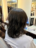 キャラ 池袋本店(CHARA)&nbsp;エアウェーブパーマで跳ねる悩みを改善*＊
