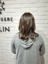 ビューティー エールフォルム 浜松有玉店(BEAUTY YELLFORME) エドル 透け感カーキグレージュ