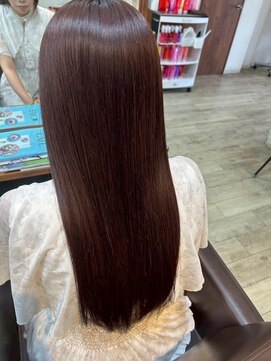 ロング＆髪質改善カラー
