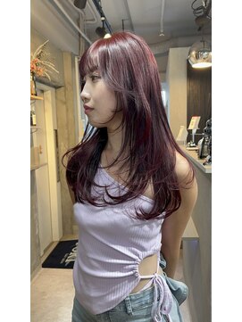 フォート(FORT) レイヤーカット カシスレッド