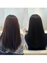 シンシア 銀座(sinsia)&nbsp;20代　艶々な髪はsinsストレートで作る