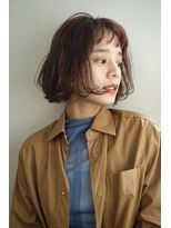 エインアンリー 明治神宮前(AIN.ANLY.)&nbsp;ボブパーマ、ボブパーマゆるめ、ニュアンスパーマ、パーマゆるめ