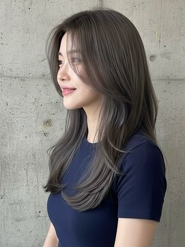 エイチ ウルフカット 大阪梅田(811) 50代ハンサムショートショートバレイヤージュクラゲヘアパーマ