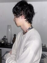 丹 men's/wolf short perm.