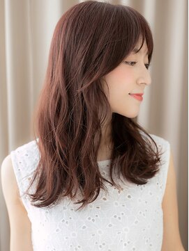 カバーヘアアンドスパ ブリス 浦和(COVER HAIR&SPA bliss) ツーウェイバングブリーチなし韓国巻きウルフカット30代40代W