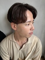 メンズココ 清澄白河店(MENS COCO)&nbsp;ナチュラルニュアンスパーマセンターパートマッシュ