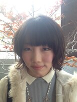 フェリシータ 緑地公園店(felicita)&nbsp;アッシュベージュ抜け感暗髪＠フェアリーホイップミディ