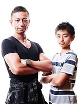 ビードロ 下北沢 おしゃれボウズな父&ショートなジュニア【ビードロ 下北沢駅】