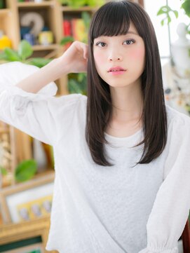 カバーヘア ブリス 戸田公園西口店(COVER HAIR bliss) *bliss戸田公園*間違いナシの好感度！黒髪ストレートa