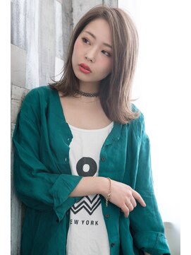 アフロディーテ ヘアーアンドトリートメント 京橋店(afrodite hair&treatment) 【afrodite 京橋】外ハネフェミニンセミロング３