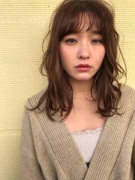 アンアミ オモテサンドウ(Un ami omotesando) 【Unami】　2019春　柔らかミディアム　島田梨沙