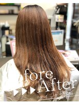 ナナナパレナ 梅田店(nanana parena)&nbsp;☆ご来店時状態☆→仕上がりの詳細はクリック！！☆髪質改善