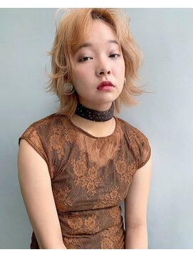 クラン(clan) clan<クラシカルひし形小顔美髪ゴールド>