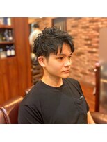 銀座マツナガ 新宿野村ビル店&nbsp;定番２ブロック！パーマアレンジ！