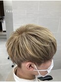 刈り上げマッシュ