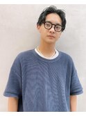 【早瀬忍 梅田中津】メンズハンサムショート×ニュアンスパーマ