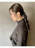 ナチュラル玉ねぎヘア