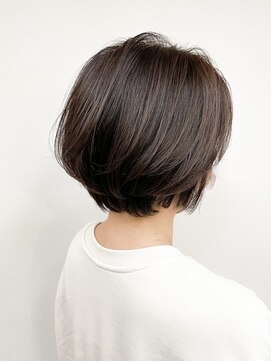 トップヘアー 中庄店(TOP HAIR fuapua) ひし形ショート×ラベンダーカラー
