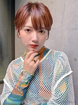 オーブ ヘアー ジーナ 浦和店(AUBE HAIR gina) 20代・30代_艶感似合わせショート