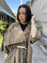 トリッカ 代官山(tricca)&nbsp;【tricca代官山rin】センターパート大人ボブ