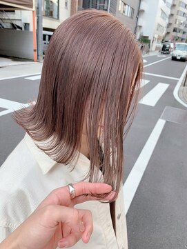 ペレ 栄店(PELE) 透明感ブラウン