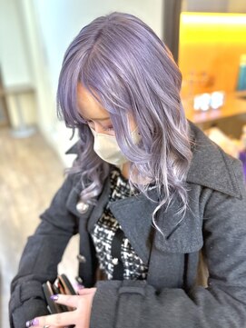 ディア(.eer) ハイトーンカラー/ラベンダーシルバー/ケアブリーチ/南船場