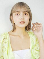 リベラ(LIBERA)&nbsp;【TARO】マッシュウルフ外ハネ レイヤーカット ミルクティ