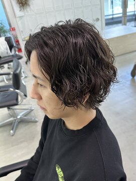 フィフス 天神大名(fifth) ツイストスパイラルパーママッシュメンズパーマ波巻きパーマ束感