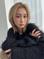レイヤーミディと顔周りレイヤー