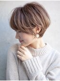 20代30代40代『横顔美人ショート』Ash清瀬店