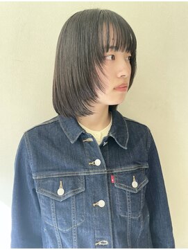 ビジュ(bijou) フェイスレイヤー×ボブ