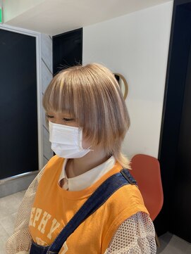 ソワン ドゥ ブレス 今里店(soin de brace) 《加賀詩織》ハイトーンウルフ