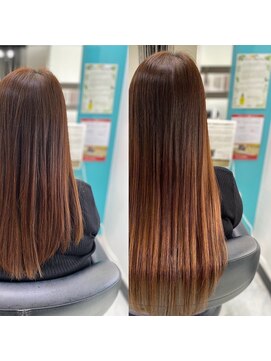 ヘアアンドメイク サファイア 豊橋店(ヘア&メイク SAPPHIRE) #イメチェン#エクステ#大変身#ギャル#清楚#正義