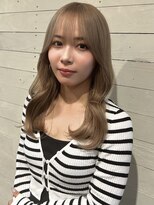 ルノン フィージュ(LUNON fieju)&nbsp;ミルクティーベージュ/ハイトーン／ブリーチカラー