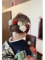 ヘアーメイク ケーツー(Hair Make K2)&nbsp;成人式着付けとヘアセット