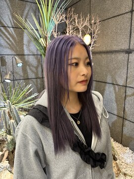 ゼスト フィーノ(ZEST fino) 色落ち綺麗すぎるラベンダーカラー 立川