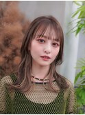 【GEEKS渋谷】伸ばしかけロング/冬カラー/ウルフカット/20代30代