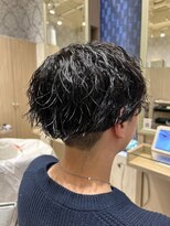 ビス ヘア アンド ビューティー 西新井店(Vis Hair＆Beauty)&nbsp;20代30代韓流☆ツイストパーマショートマッシュアッシュブラック
