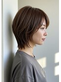30代/40代/50代/ネオウルフ/ウルフカット/襟足すっきり