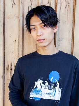 ポイントファイブバイソレイユ 藤沢店(.5 by SOLEIL) ゆるめスパイラルセンターパートスタイル