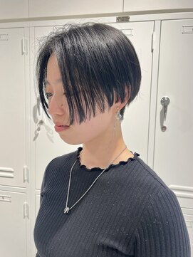 テクネ 天神大名(techne) 天神大名ショートボブショートカットタッセルボブ顔周りレイヤー