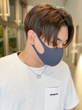 トップヘアー 大元店(TOP HAIR) 20代30代ツーブロック刈り上げセンターパート