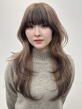 クム(kumu) 韓国へア/レイヤー/顔周り/ボブ/透明感カラー