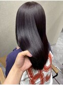 黒染めを使わないダークカラー☆