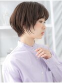 ★メンズライクひし形丸み小顔ショートマッシュ10代20代30代★1