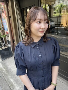 ノエル 池袋店(noel) 【noel】manami×ブリーチなしベージュ