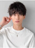 サーフカールアップバングスパイキーショートセンターパート☆