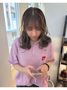 エムサロン 高崎あら町テラス店(emusalon) 【mayuki】透けるグレージュ