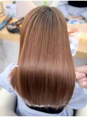 ロングヘアー 縮毛矯正 髪質改善 赤坂見附