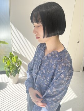 ハル 南平岸(HARU) リップライン×ミニボブ♪